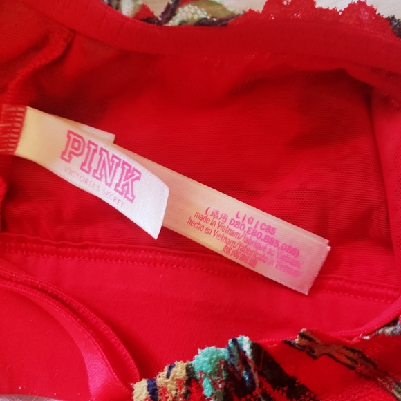 NWT NWOT SIZE LARGE "PINK" MATCHING SET. - Picture 8 of 8